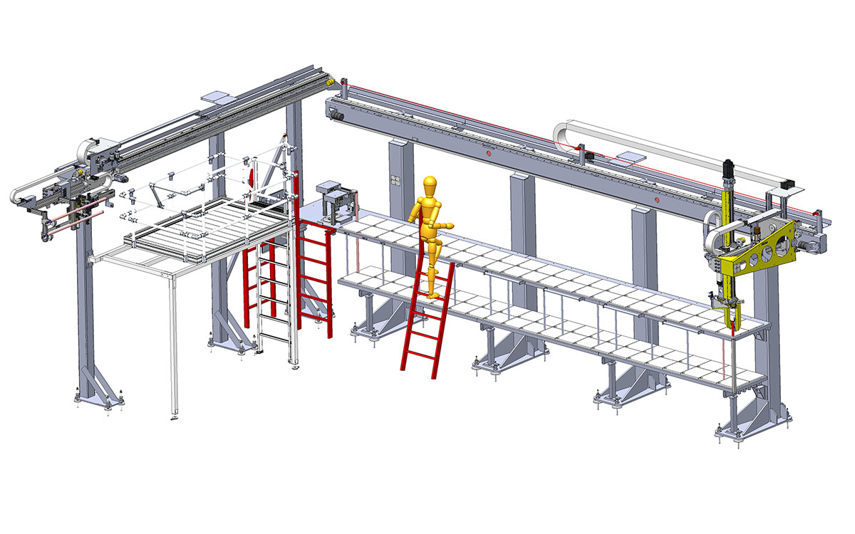 Werkstückspeicher für Wellen