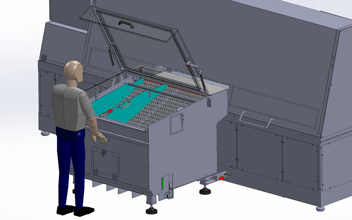 Zuführmagazin für Wellen und rRohren